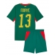 Senegal Iliman Ndiaye #13 Replike Gostujuci Dres za djecu SP 2026 Kratak Rukav (+ Kratke hlače)